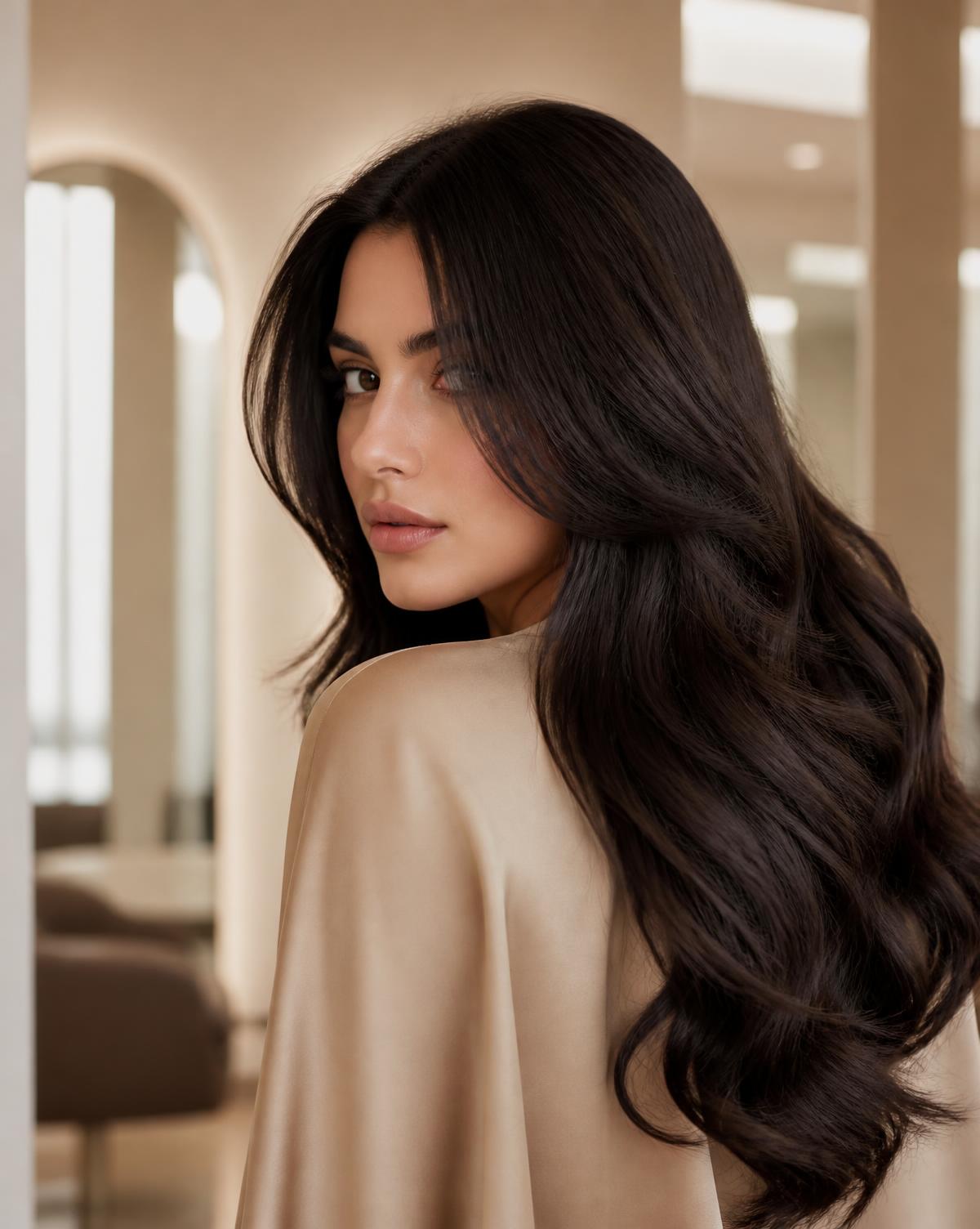 Editorial de cabello y belleza profesional — Leha's Beauty